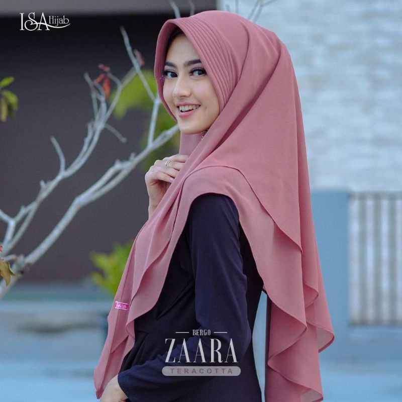 bergo zaara by isa hijab open po 24-30juni