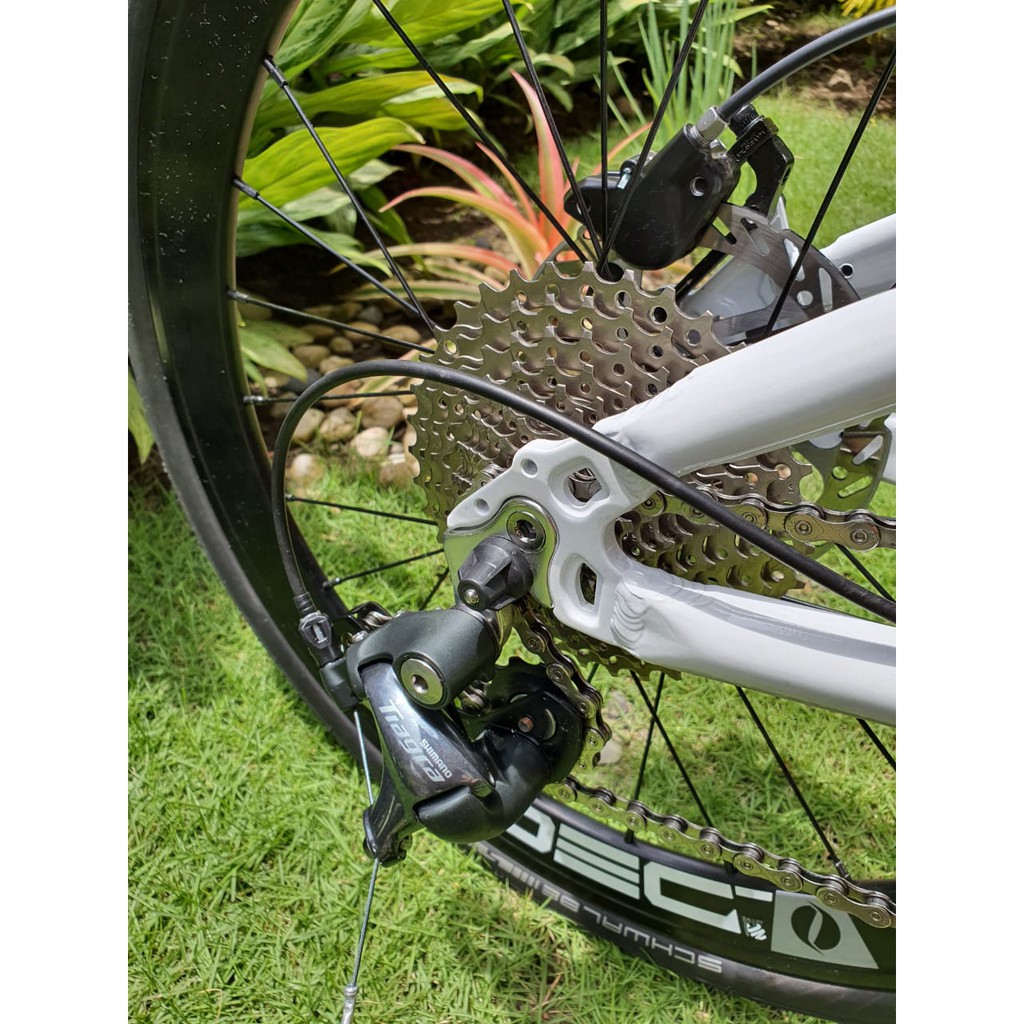 Sepeda Fnhon Blast Discbrake GS Tiagra Putih White Shimano Alloy 2x10s Speed Hidrolis MT-200 MT 200