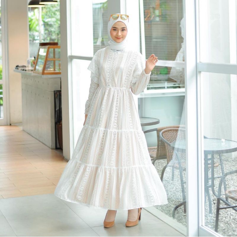 ZEFARA DRESS Syiraaswardrobe gamis pesta