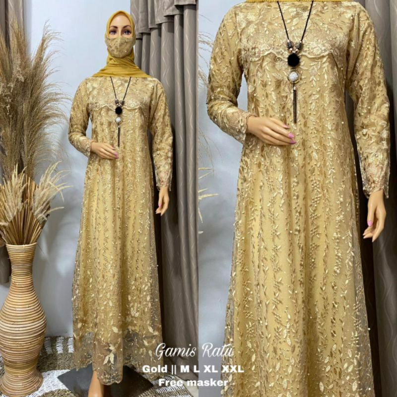 GAMIS RATU/GAMIS RATU TERLARIS/GAMIS RATU TERBARU/GAMIS MODERN