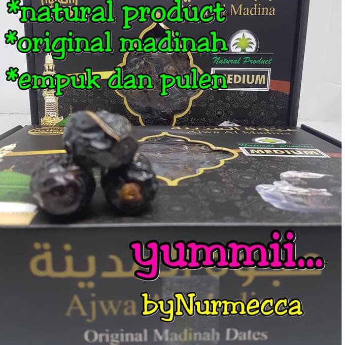 

SPECIAL!! Kurma Ajwa 1 Kg Kurma Nabi Asli