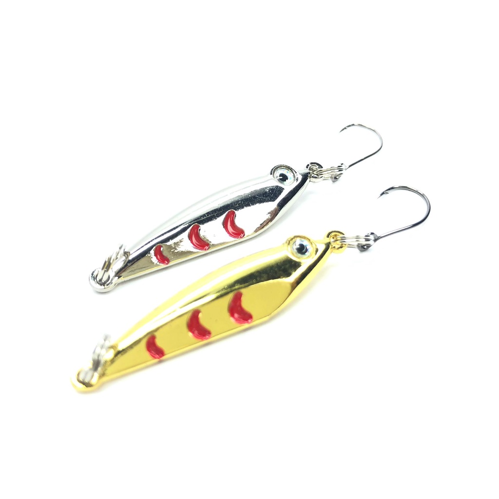 Micro Jig Killer 3gr - 4.5gr Gold Sliver Umpan Casting Ultralight Fishing