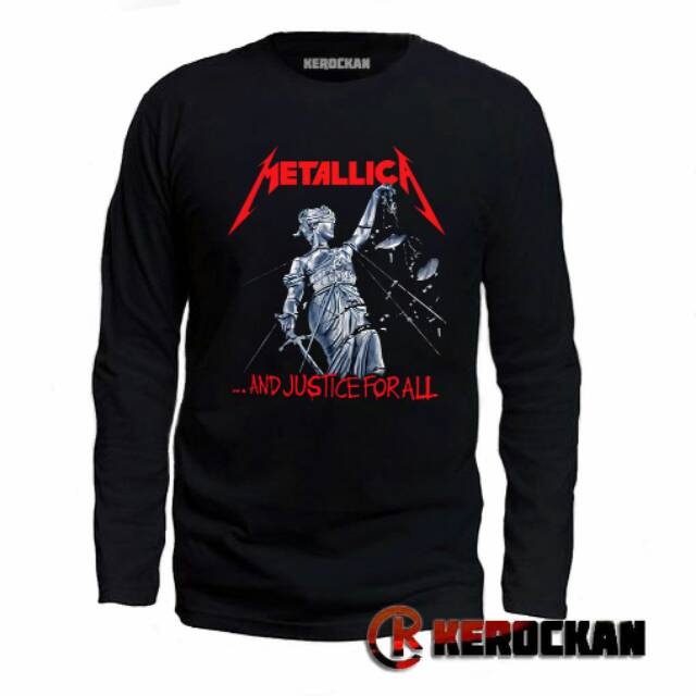Kaos band lengan panjang Metallica " K0130 "