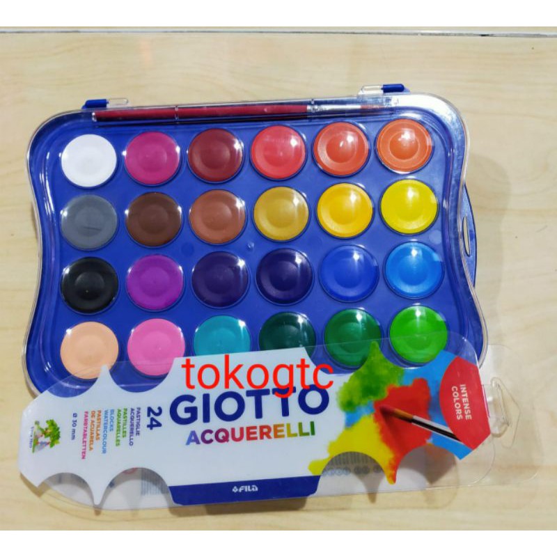 

Cat Air Giotto Acquerelli Jumbo 24 Color - 30 mm