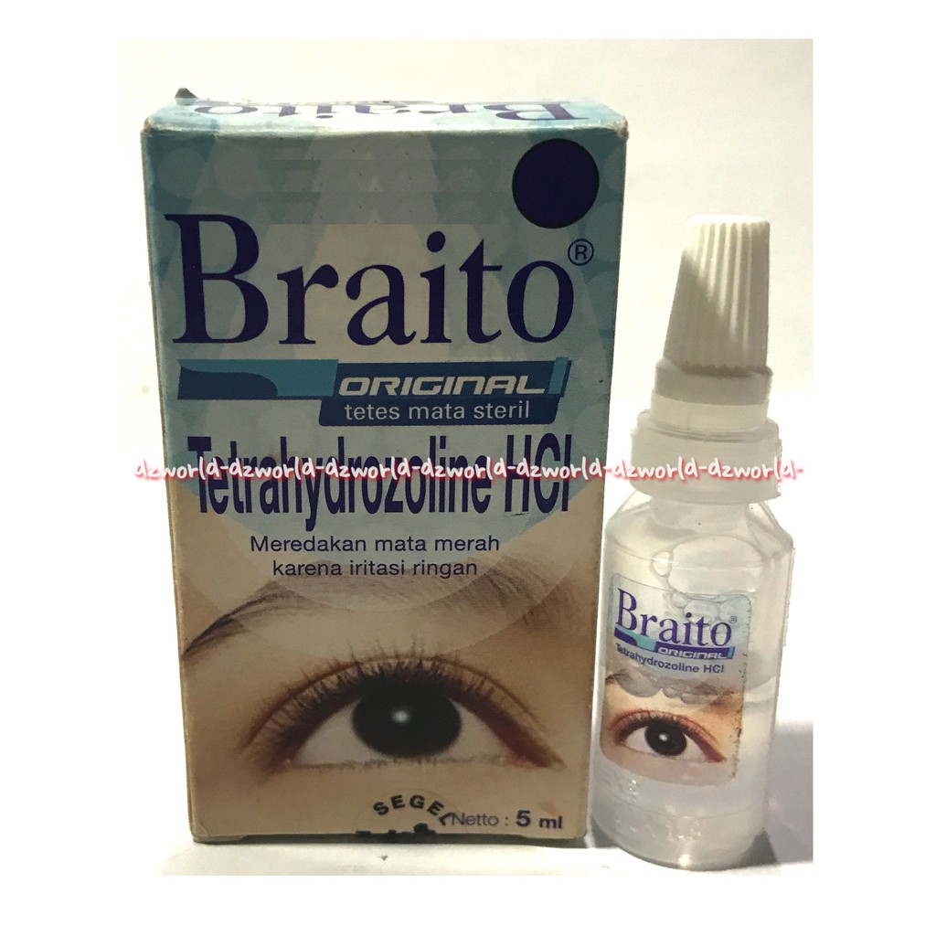 Braito Original Obat Tetes Mata 5mL Untuk Mengatasi Mata Merah Karena Iritasi Debu Alergi Braitto