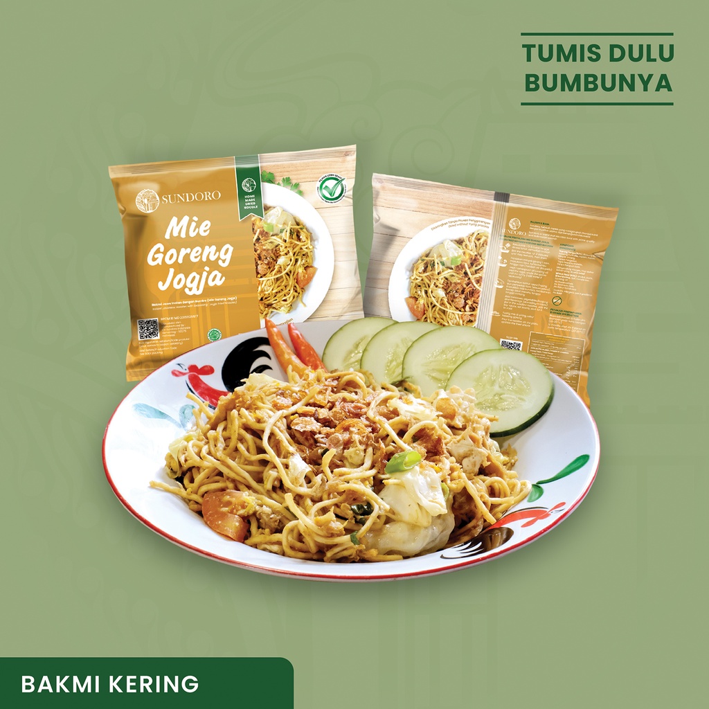 

Sundoro-kering- Bakmi goreng 1 pcs