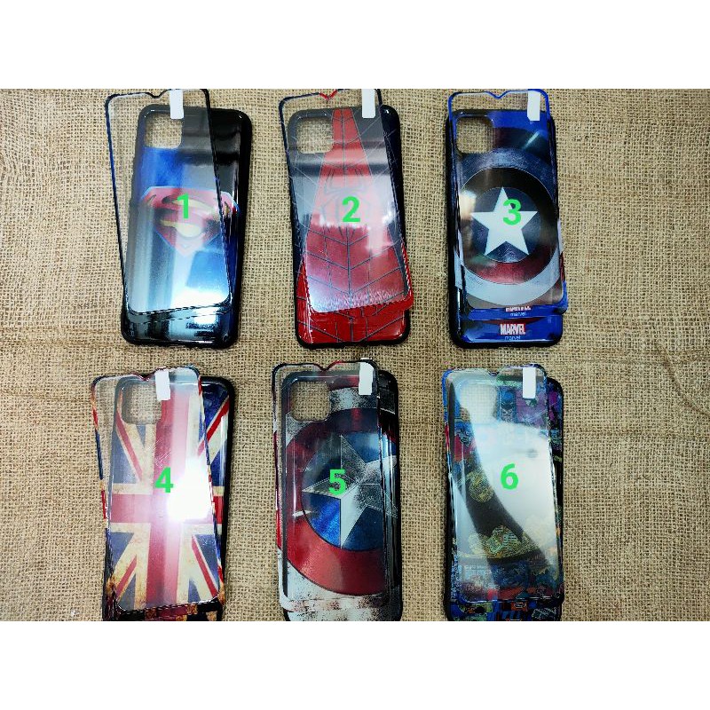 Realme C11 Soft Case/ Motif/Polos/ Temple Glass