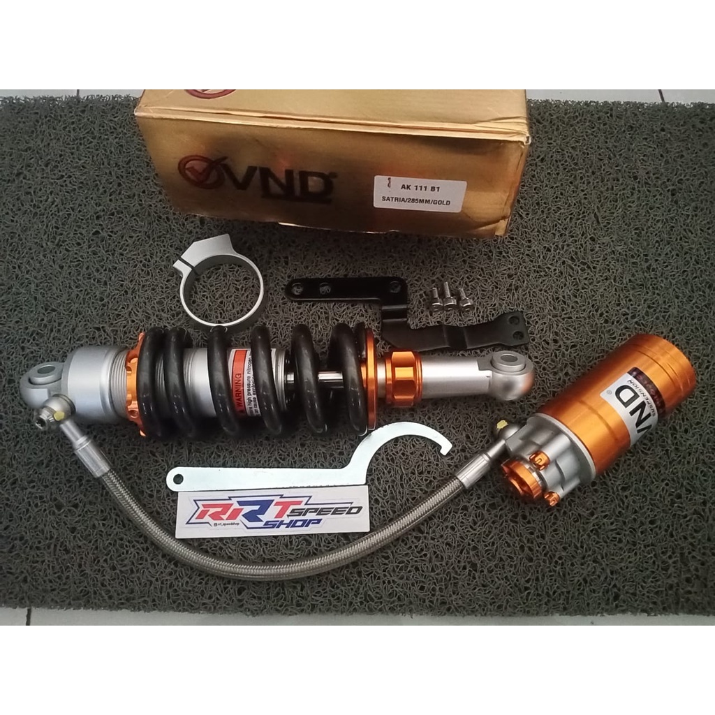 SHOCK SATRIA FU / RAIDER 285MM VND AK111 B1 RED &amp; GOLD TABUNG