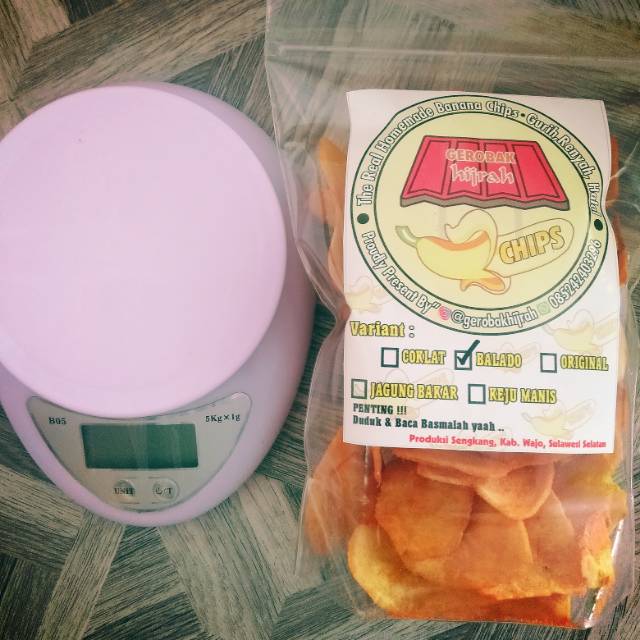 

Keripik Pisang rasa Balado
