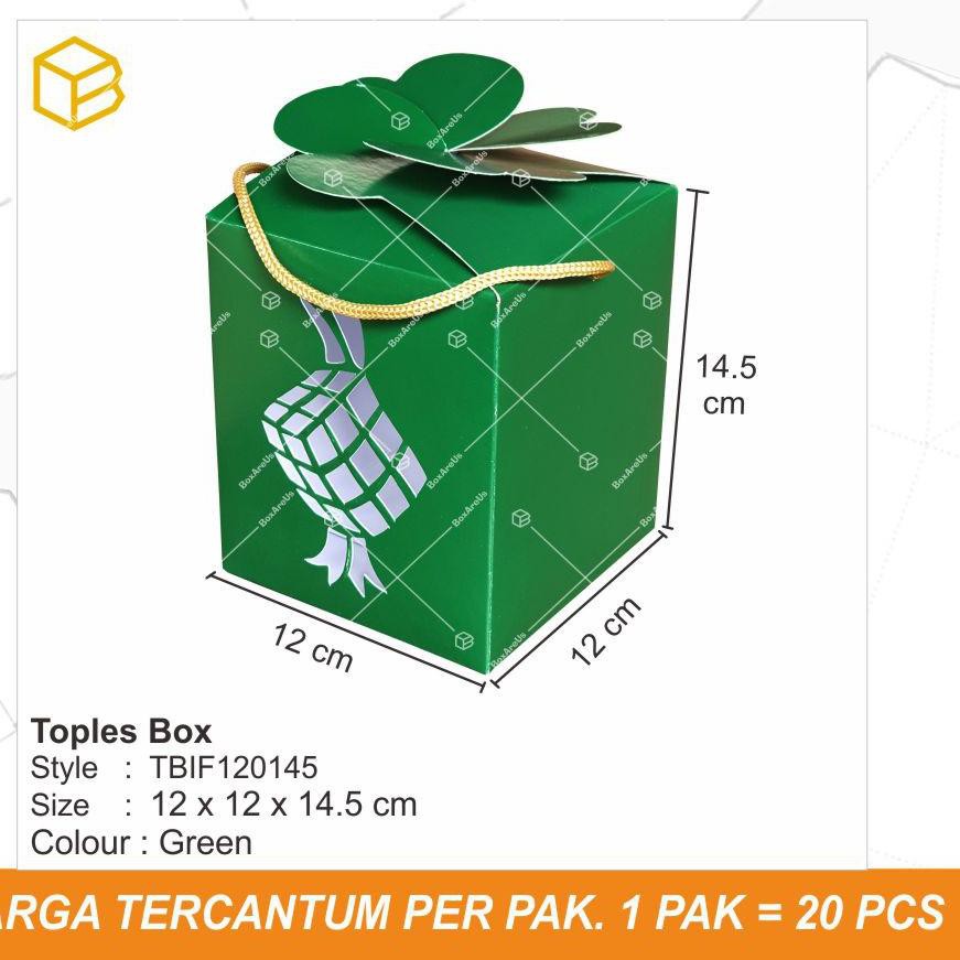 

Dus Len, Box Idulfitri, Packaging, Toples Box - TBIF Ready