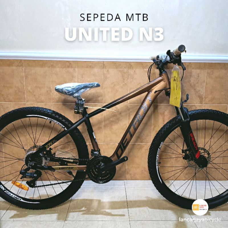 Sepeda MTB Ukr. 27.5 UNITED "DETROIT N3" Rem Hidrolis