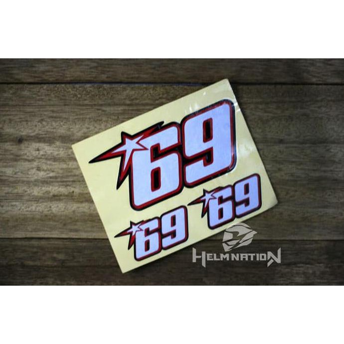 

Dapatkan Paket Stiker Number 69 Nicky Hayden Cutting Sticker 3 Pcs Ayo Order
