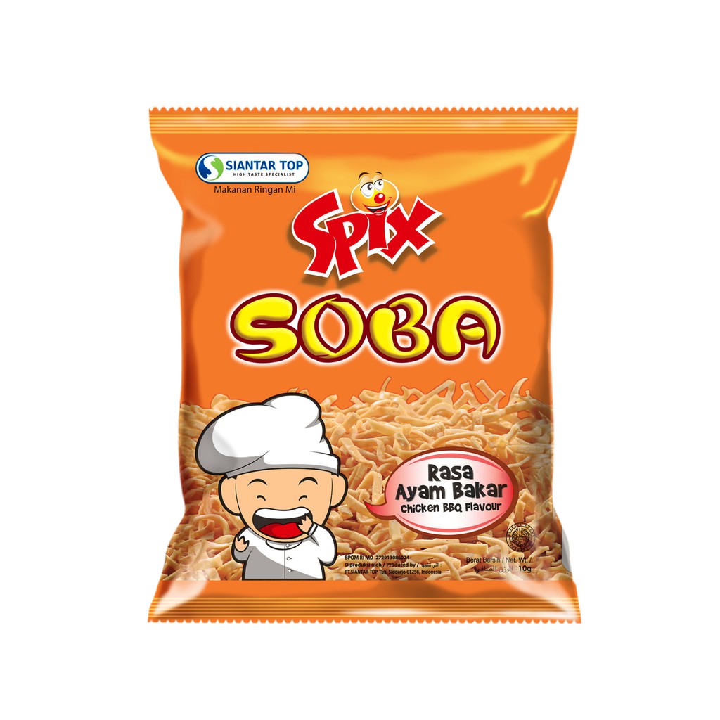 

Spix Soba Mie Chicken Barbeque 10g