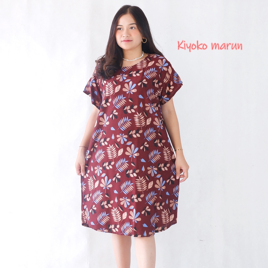 Daster Bali Dress Bali-DST KIYOKO MARUN