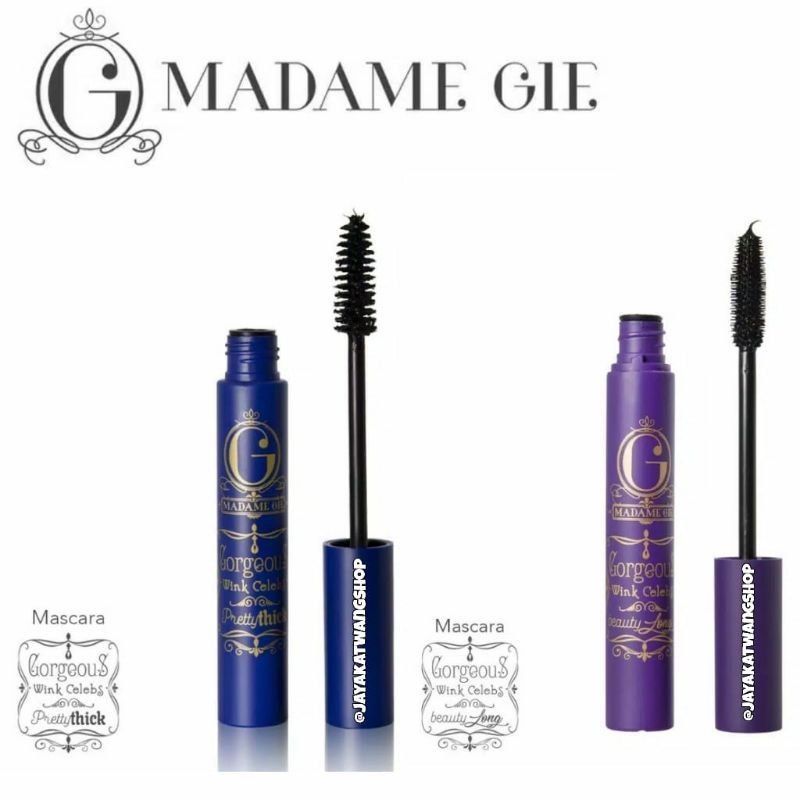 MADAME GIE Gorgeous Wink Celebs Beauty Long Pretty Thick Mascara Waterproof Maskara