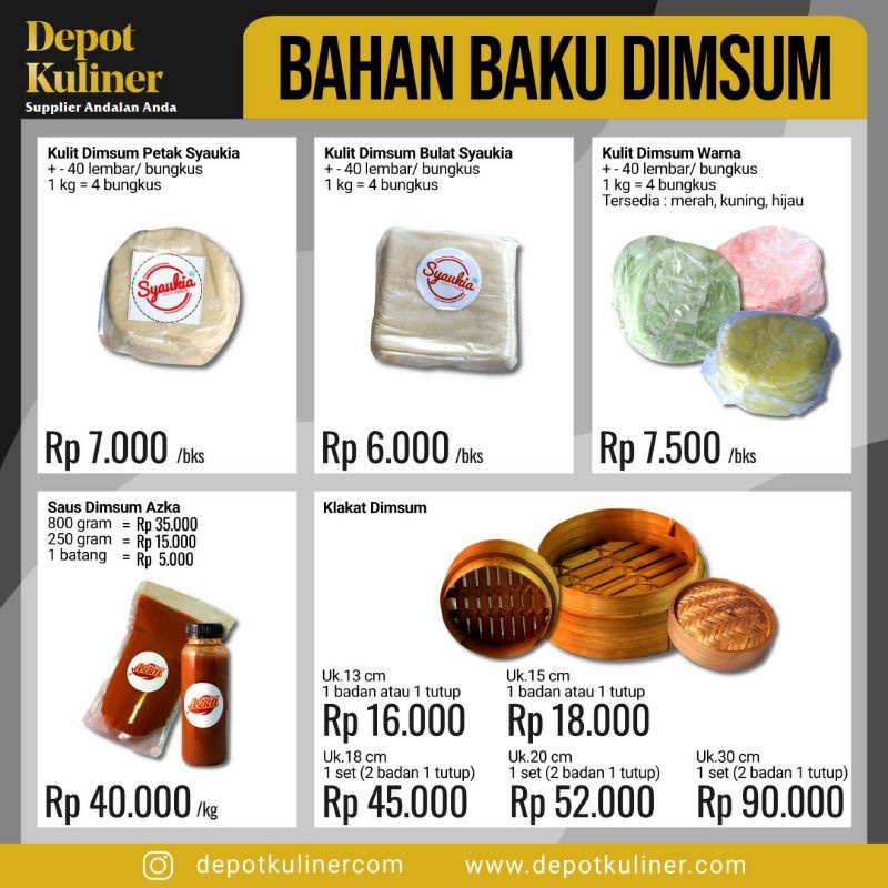 Klakat Bambu Kukusan Dimsum 13 Cm