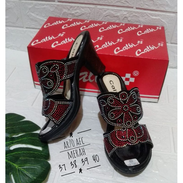 SANDAL HIGH HEELS SANDAL CALBI HEELS CALBI LOKAL SANDAL CALBI MATAHARI