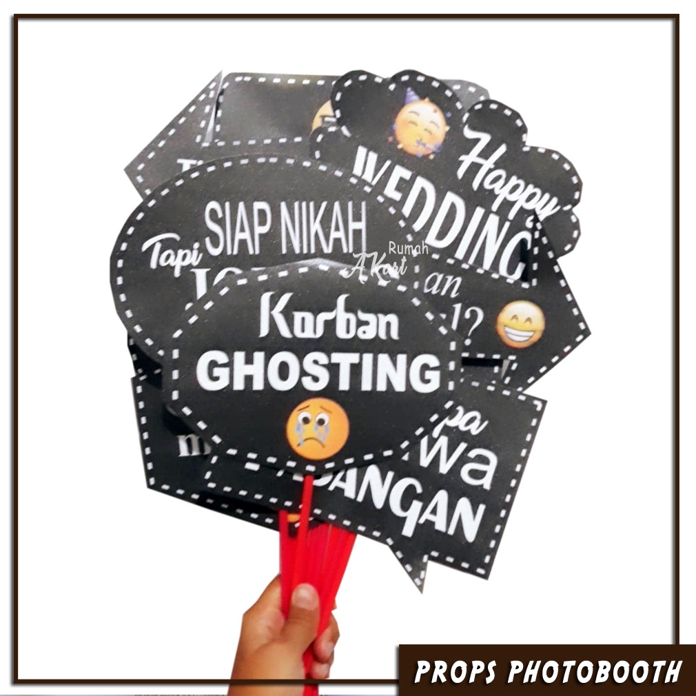 Props Photobooth Wedding