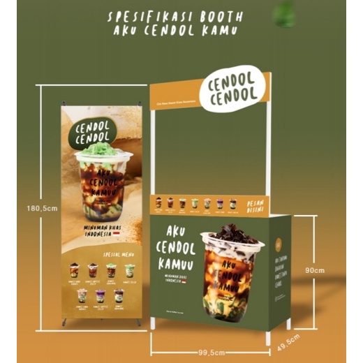 Paket Usaha Franchise Aku Cendol Kamu