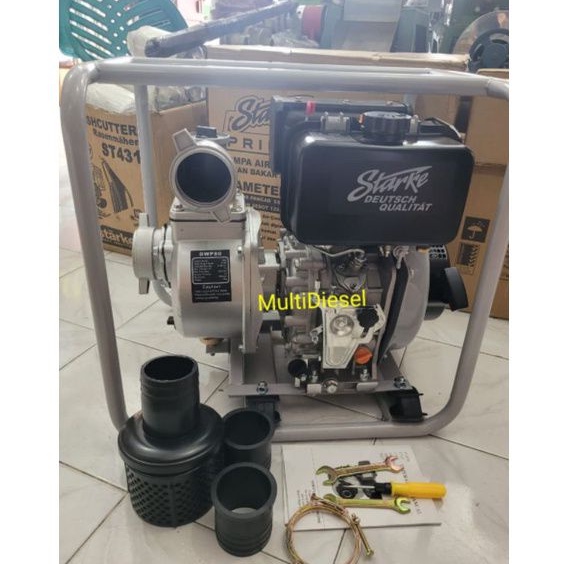 pompa air irigasi  sawah Diesel(Solar) STARKE 3" DWP80 3inch