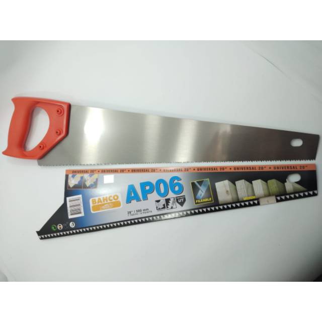 GERGAJI KAYU GG PVC BAHCO ORANGE AP/GOROK GG PVC TERSEDIA @TYPE