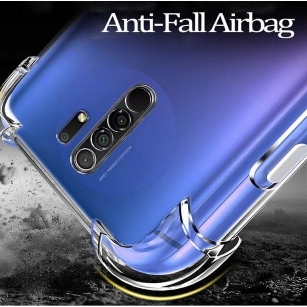 Airbag Anti Crack Xiaomi Redmi 9 clear case casing cover transparan