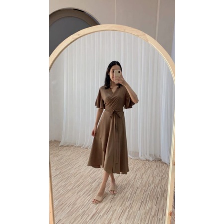 Mogimogifashion | scarlet dress | dress kimono