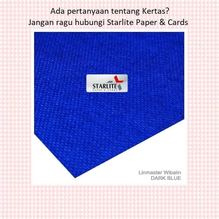 Kertas Covering Paper LINMASTER DARK BLUE