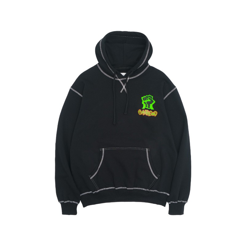 EASTHOOD CLOTHING JACKET HOODIE RAISE BLACK