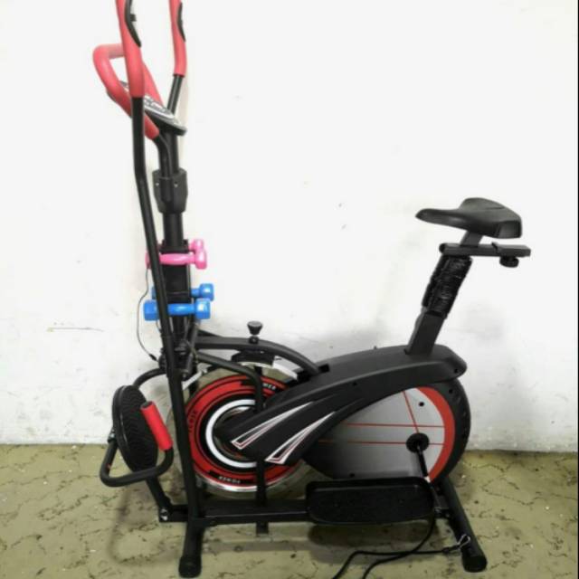 Sepeda orbitrack 5in1 warna hitam