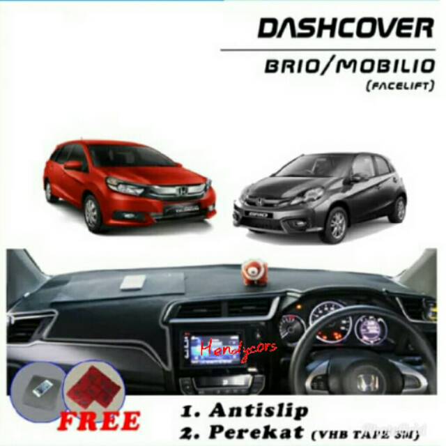 Cover Dashboard New Brio / Cover Dashboard  New Mobilio +Antislip Pada Airbag