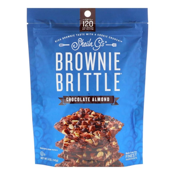 

Shelia G'S Chocolate Almond Brownie Brittle 142G