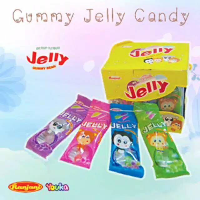 Permen Jelly Gummy Bean isi 30 pcs