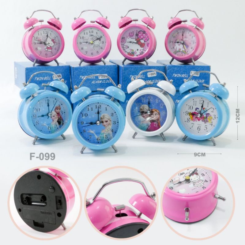 DHASHOP JAM - JAM BEKER LUCU - JAM BEKER MURAH JAM BEKER KARAKTER FROZEN, DORAEMON, MIKKY MOUSE, HELLO KITTY, SPIDERMAN