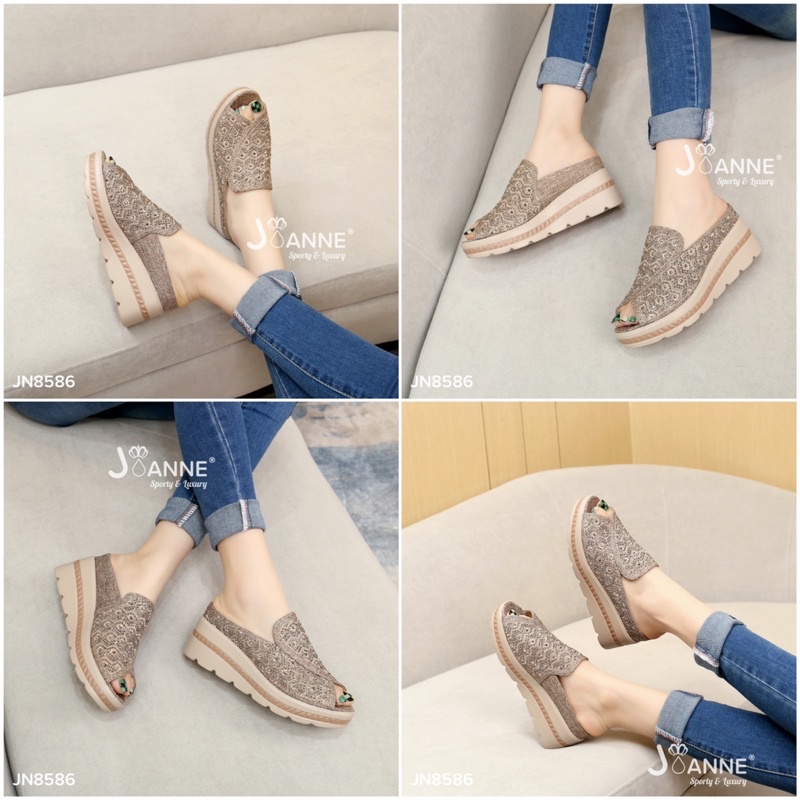 [ORIGINAL] JOANNE Wedges Shoes Sepatu Wanita #JN8586