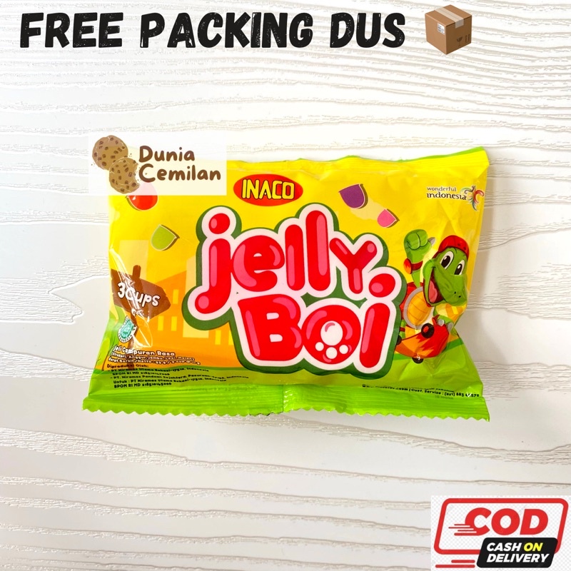 [TERMURAH!!] Inaco Jelly Boi isi 3 pcs - Jeli Mini Enak Nikmat