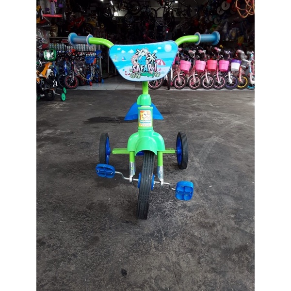 sepeda roda tiga safari second