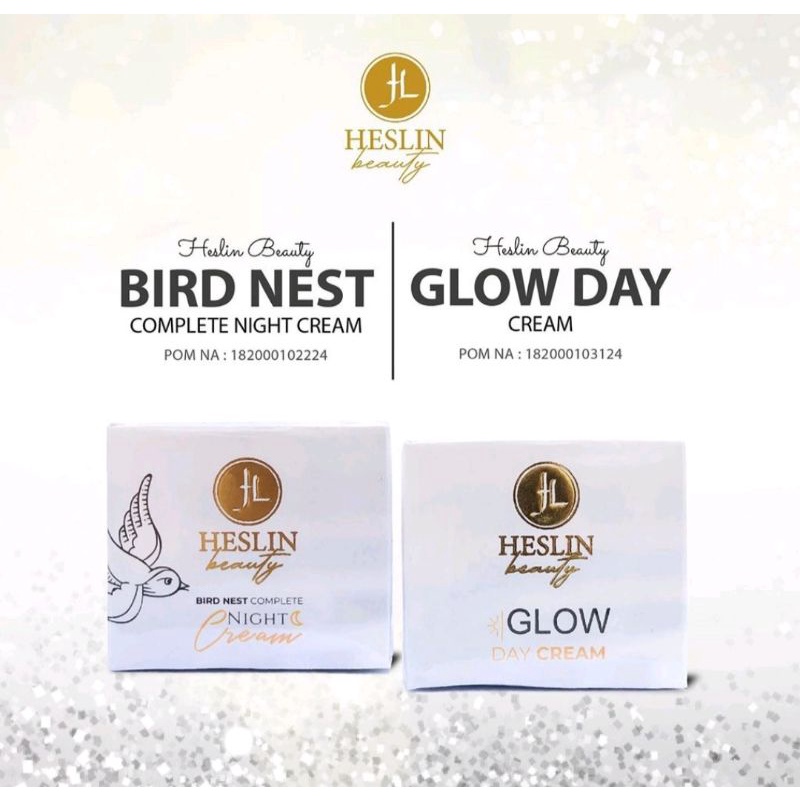 Night Cream Heslin Beauty - Krim Malam Heslin - Cream Wajah Heslin