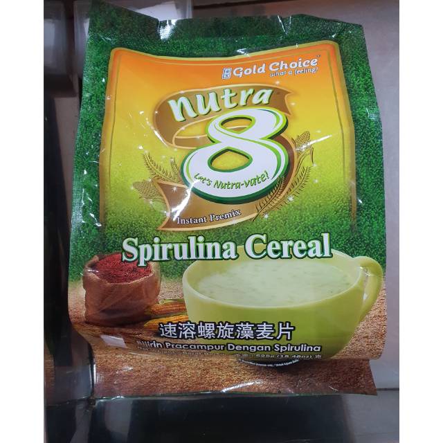 

Gold Choice Nutra 8 Spirulina Cereal 525gr