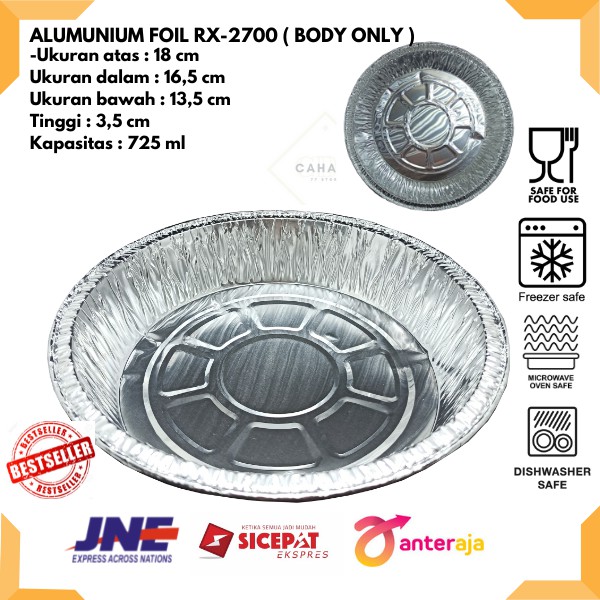 Jual Alumunium Foil Cup Rx Alumunium Foil Tray Ready Stock