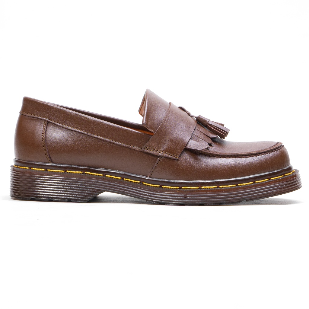 Sepatu Formal Pria Slip On Penny Loafers Kulit Asli Casual Pesta S.1062