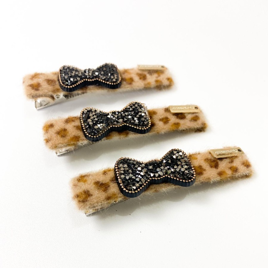 Jepit Rambut Wanita Motif Macan Kekinian Korean Hairclip Hairpin