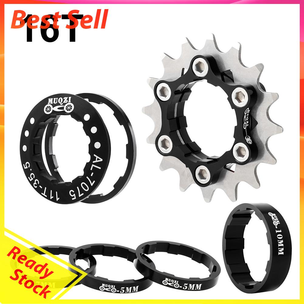 Muqzi Sprocket Cassette Freewheel Single Speed Untuk Sepeda MTB