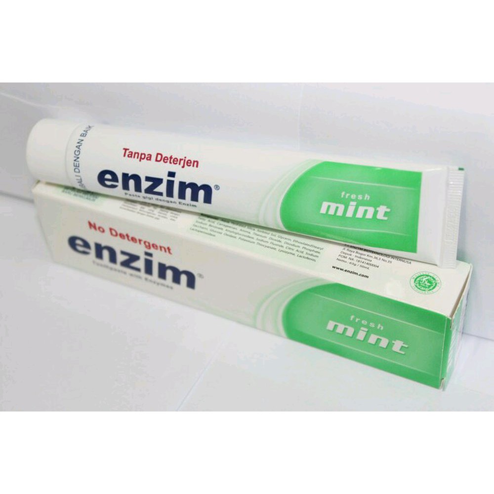 Morinz Enzim Toothpaste Pasta Gigi Dewasa 100ml (124gr) dan 130ml (160gr)