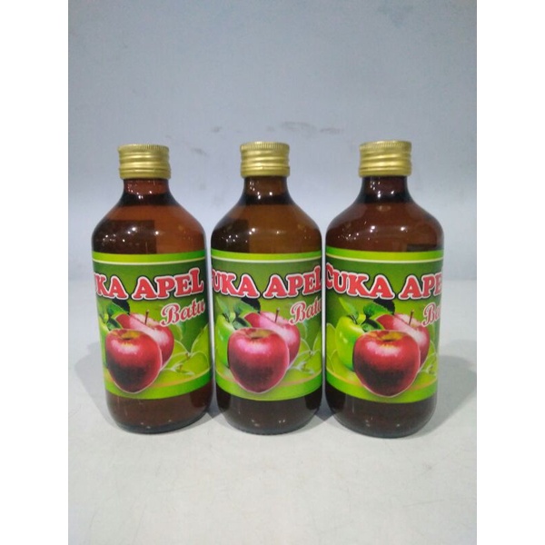 Cuka apel Batu organik 300ml