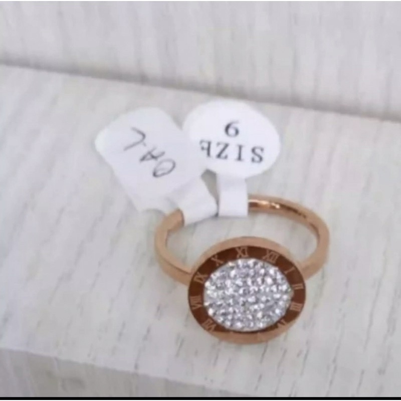 CINCIN WANITA ASLI TITANIUM / AKSESORIS WANITA ASLI TITANIUM