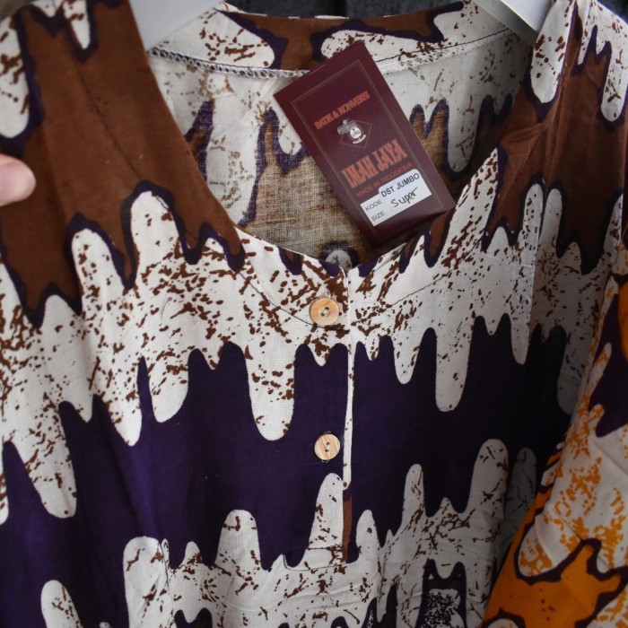 Daster Baju Tidur Jumbo Super Batik Pekalongan 2 pkl