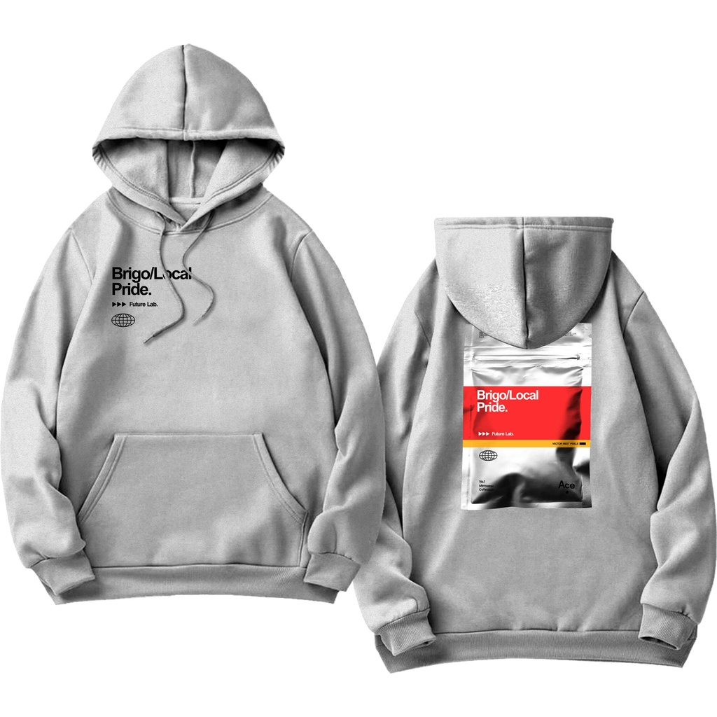 BRIGO Jumper Hoodie future lab II Sweater Hoodie BRIGO future lab Sablon DTF Fleece Cotton II SIZE M-XXL (Pria &amp; Wanita) Free stiker&amp;Gantungan Kunci