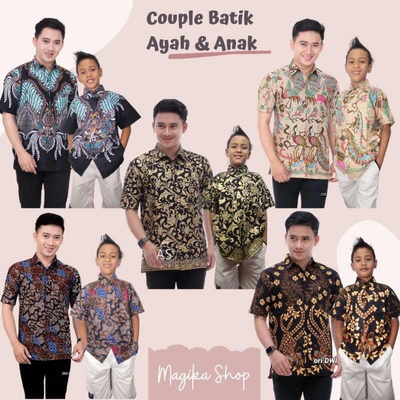 Batik Anak Laki Laki Couple Ayah