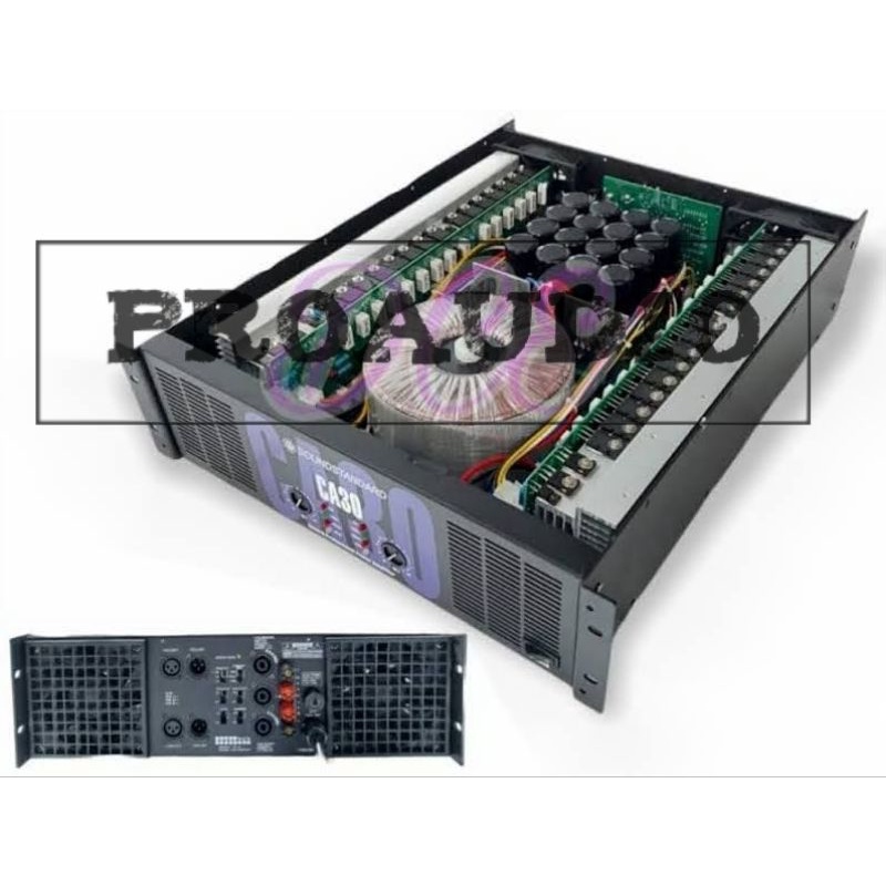 Power Amplifier CA30 CA 30 CA-30 Soundstandard 2 Channel